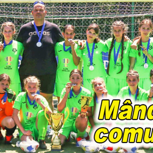 echipa de fotbal fete a școlii din Costești a ajuns în finala națională