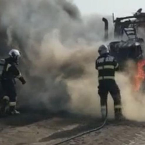 Incendiu de proporții în Gherla: pompierii au intervenit cu succes pentru a evita o tragedie