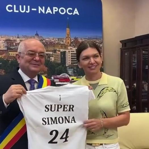 Simona Halep, primită cu căldură la Cluj-Napoca pentru deschiderea Sports Festival 2025
