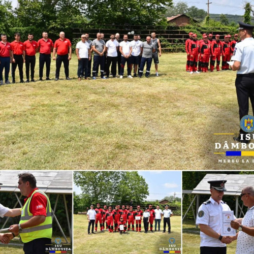 Concurs județean pentru servicii de urgență în Moreni