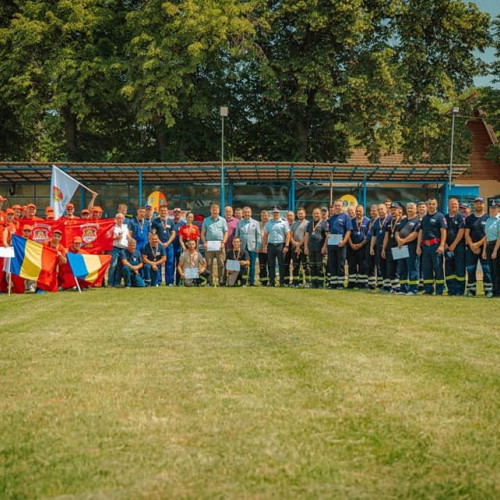 echipele de voluntari din Alba s-au întrecut în cadrul unui concurs pentru situații de urgență