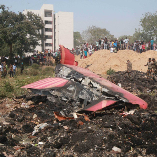 Accident aviatic grav lângă Aeroportul Ahmedabad, India