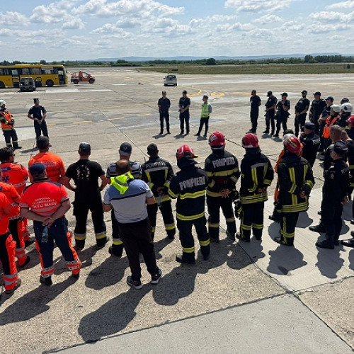 exercițiu tactic în județul Satu Mare pentru gestionarea unor situații speciale de urgență