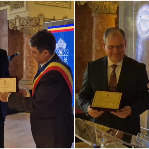 Florin Paun și Dumitru Prunariu, declarați cetățeni de onoare ai Alba Iulia