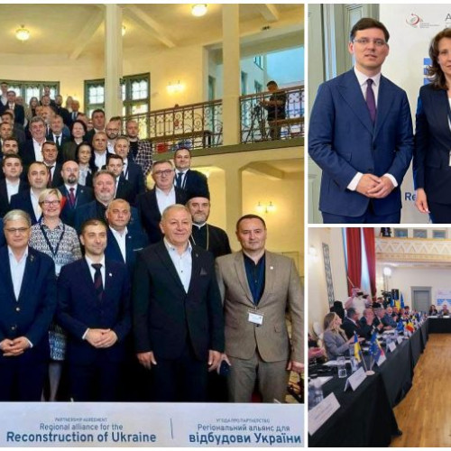 semnarea acordului pentru aliante regionale de reconstructie a ucrainai în sighetu marmației