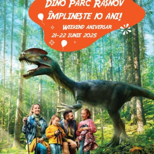 Dino Parc Râșnov sărbătorește 10 ani de distracție și aventură