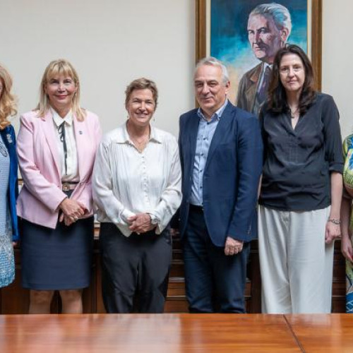 vizita a universității de medicină din cluj-napoca de către OMS românia pentru consolidarea parteneriatului