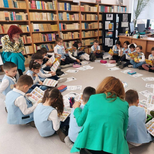 Ziua Internațională a Cititului Împreună sărbătorită la Școala „Matei Basarab”