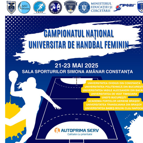 campionatul national universitar de handbal feminin la Constanța