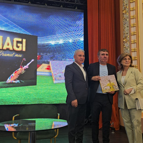 Gheorghe Hagi și-a prezentat oficial autobiografia la Constanța