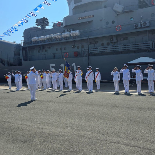 Ceremonie de absolvire pentru promoția Regina Maria - 150 la Colegiul Național Militar Alexandru Ioan Cuza