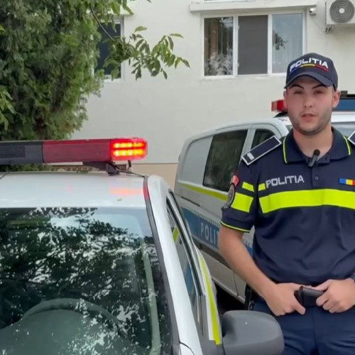 Tânăr polițist ajută la prinderea suspecților într-o talharie pe bulevardul 1 Mai din Constanța
