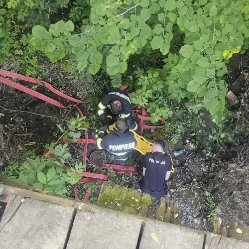 Pompierii ieșeni au intervenit pentru recuperarea unui bărbat decedat în satul Serbesti, comuna Ciorasti