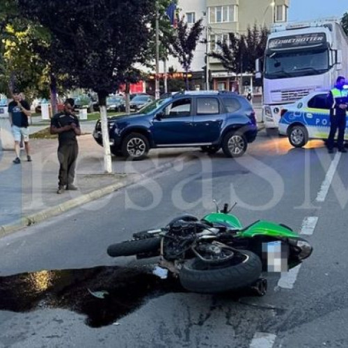 accident grav în Negresti-Oas: motociclist decedat după coliziune cu autoturism