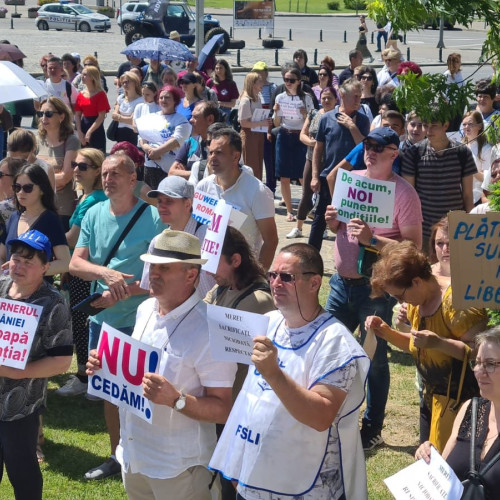 reînceperea protestelor în sistemul de învățământ din România