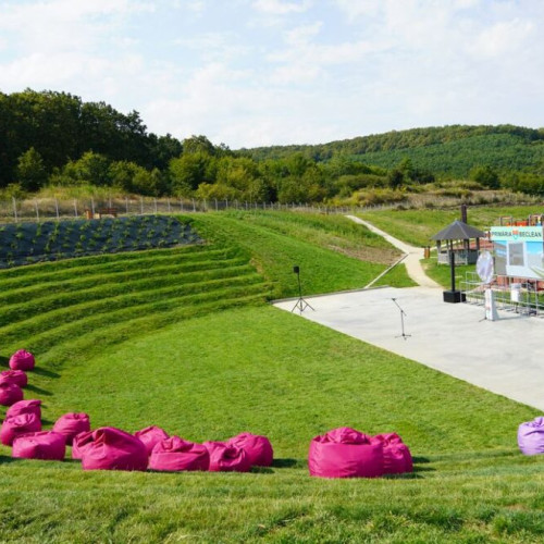 eveniment cultural și de divertisment în centrul orașului