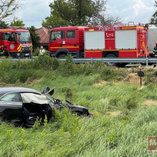 femeie rănită grav după accident feroviar în Mascateni
