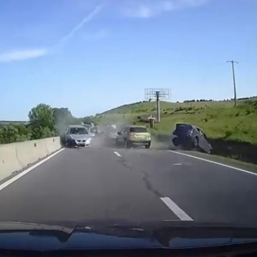 accident la tureni: fost voluntar ajută victimele până la sosirea ambulanței