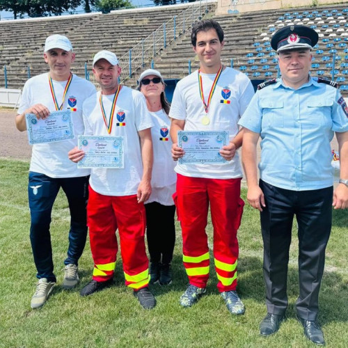 echipaje de intervenție din mai multe localități, pregătite pentru situații de urgență