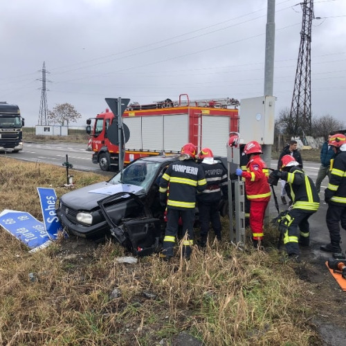 Un șofer din Alba Iulia, trimis în judecată pentru vătămare din culpă după un accident rutier