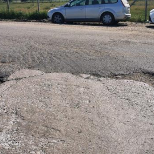Probleme pe centura Apahida din cauza gropilor din asfalt
