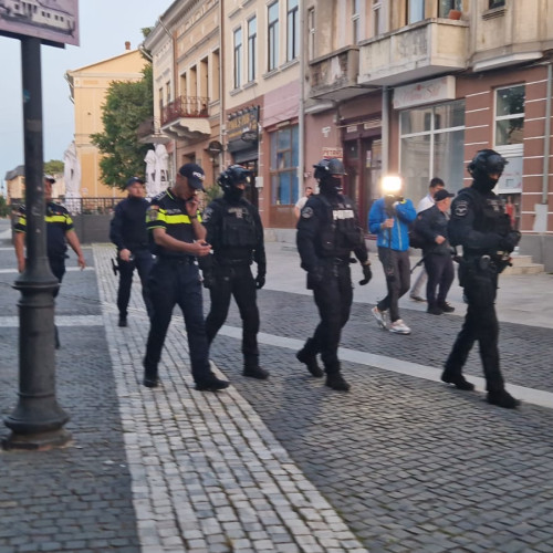 Razii de amploare în Botoșani pentru depistarea persoanelor care tulbură ordinea publică