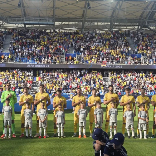 Naționala U21 a României a înregistrat a doua înfrângere la Campionatul European din Slovacia