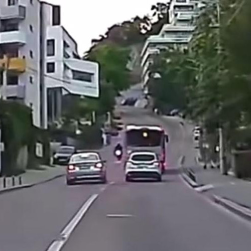 Accident aproape de o tragedie pe o stradă în Cluj-Napoca