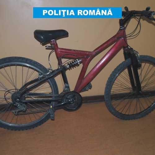 Bicicletă furtată în Târgu Jiu, recuperată de poliție