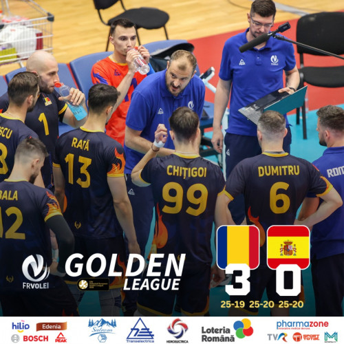 echipa de volei a româniei obține o victorie importantă la turneul golden league