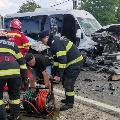 Accident grav cu șapte victime în județul Botoșani