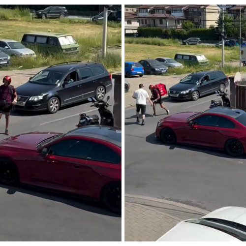 Tensiune crescută în traficul din Cluj: un incident în Florești atrage atenția asupra nervozității șoferilor