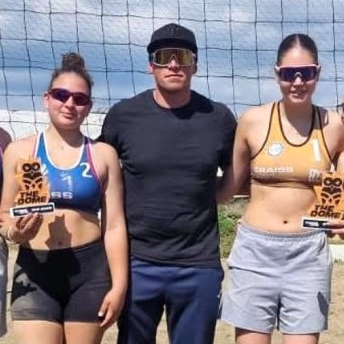 Patru jucătoare de la clubul ACS Champions Sibiu, convocate la lotul național de beach volley U18 al României, vor reprezenta țara la Campionatul Balcanic din perioada 18-22 iunie, potrivit turnulsfatului.ro. Sonia Rusu, Bianca Văcar, Draga Savu și Cătălina Vasiliescu au fost selectate după rezultate remarcabile obținute la prima etapă a Campionatului Național U18, unde perechea Vasu-Vasiliescu s-a clasat pe locul doi, iar Rusu-Văcar pe locul trei.