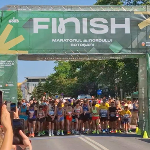Botoșaniul devine centru al alergării, prima ediție a Maratonului Nordului adună peste 400 de sportivi
