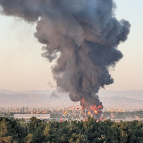 Israelul a lovit un avion de realimentare iranian pe aeroportul Mashhad