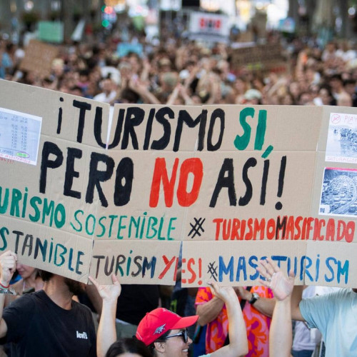 proteste împotriva turismului excesiv în mai multe orașe europene