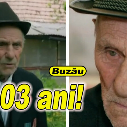 „Tezaur uman viu” la 103 ani: Gica Baciu din Mânzalesti