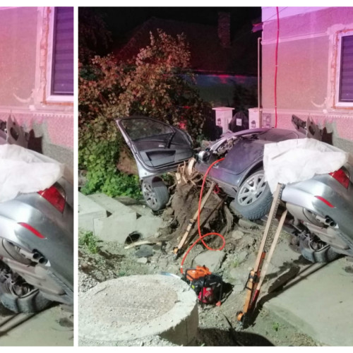 accident grav pe strada Unirii din Chinteni, județul Cluj