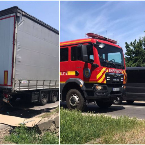 Accident rutier pe DN 12A în localitatea Caiați