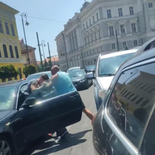 barbat retinut pentru agresiune în trafic în arad