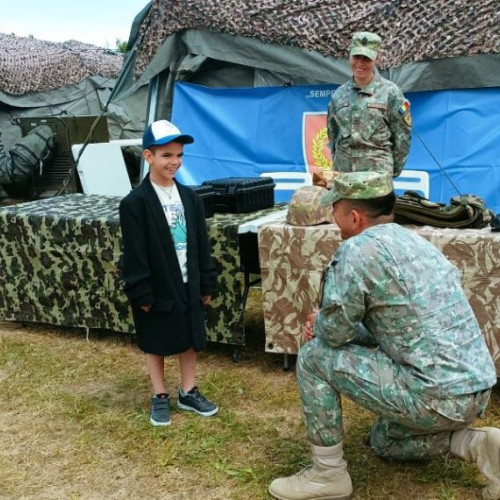 Militarii din brigada 282 blindata, implicați în acțiuni caritabile în Vrancea