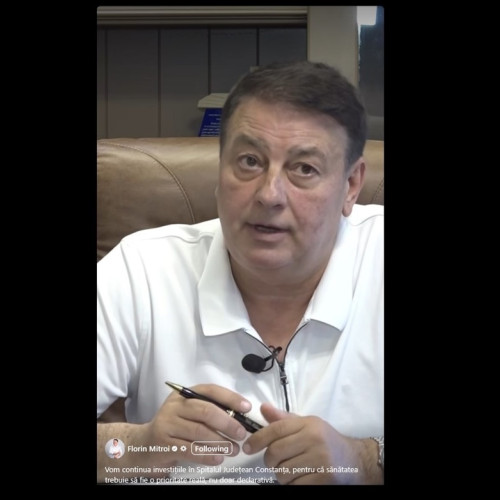 Florin Mitroi: investiții în sănătate și încredere pentru cetățeni