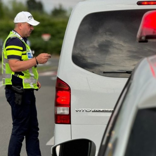 Poliția din Viseu de Sus a organizat o acțiune de tip blocadă pentru siguranță publică