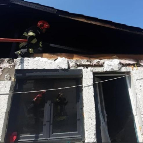 incendiu în județul Cluj: pagube materiale semnificative, fără victime