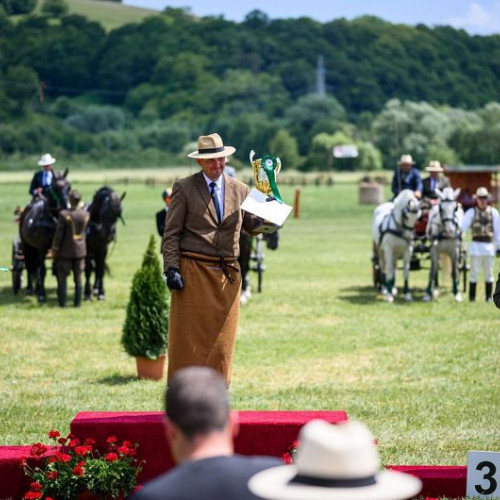 Bartha Eduard a câștigat concursul internațional de atelaje cu trei stele de la Olteni