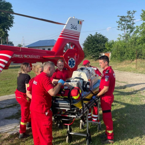 accident grav pe drumul din comuna Frumușița