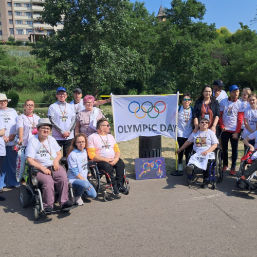 galatiul a găzduit un cros olimpic plin de vioiciune și solidaritate