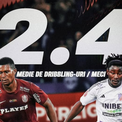 Kamara, jucătorul CFR Cluj, și-a îmbunătățit evoluțiile în sezonul recent