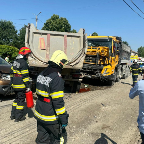 accident rutier peDN 22 în Mihail Kogălniceanu
