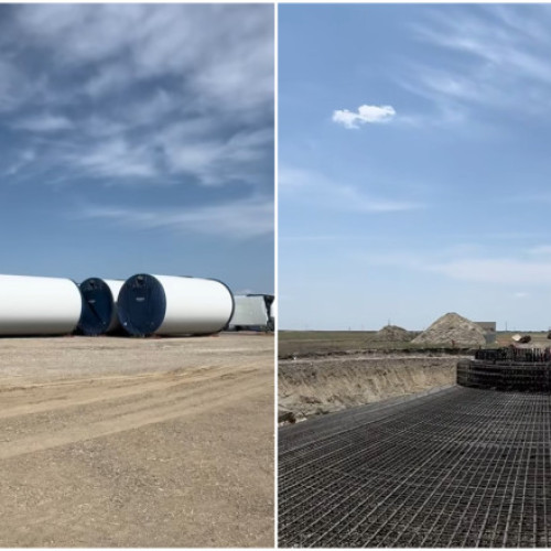 progres în proiectul parcului eolian VIFOR din Buzău